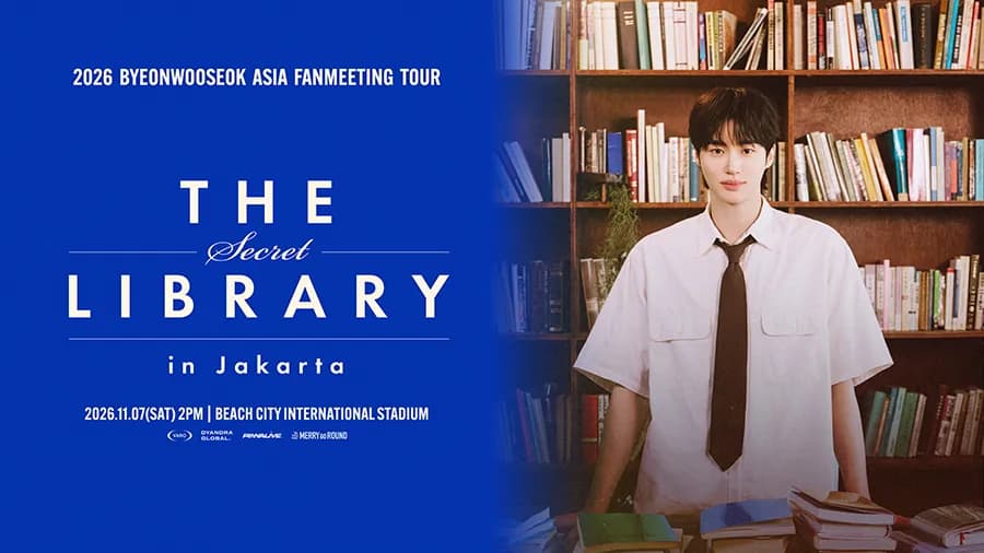 2026 ByeonWooSeok Asia Fanmeeting Tour <The Secret Library> in Jakarta